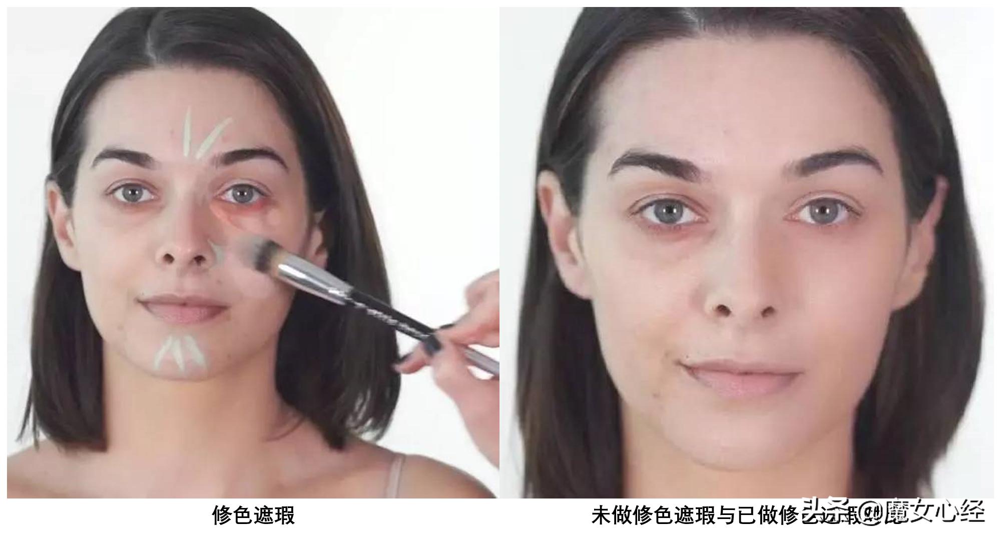 底妆先上腮红,底妆先上隔离还是先上遮瑕