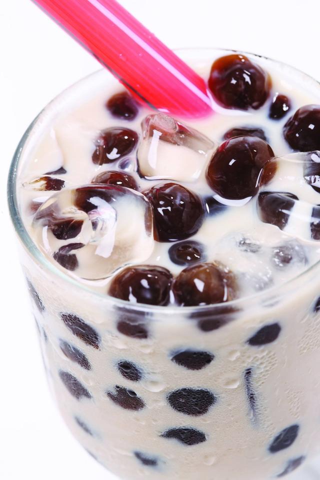 不用炒茶叶的焦糖珍珠奶茶,美味香甜的珍珠奶茶