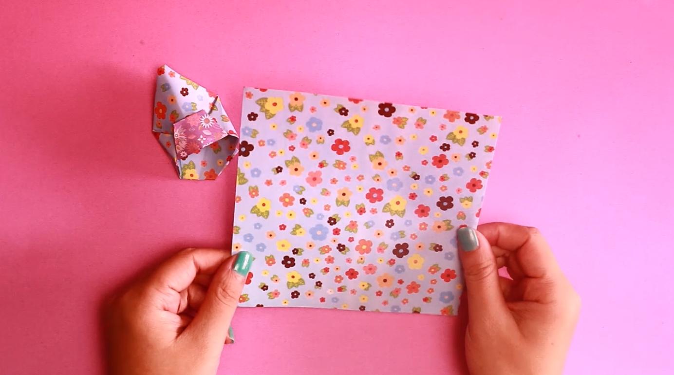 不用剪刀不用胶折纸做自行车,不用胶带不用胶水就能做出高跟鞋