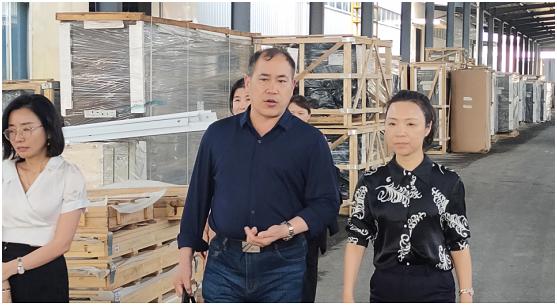 考察医疗设备公司视频,参观考察物流仓储产业园