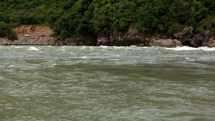 石达开与红军强渡大渡河的区别,石达开兵败大渡河与红军三维图