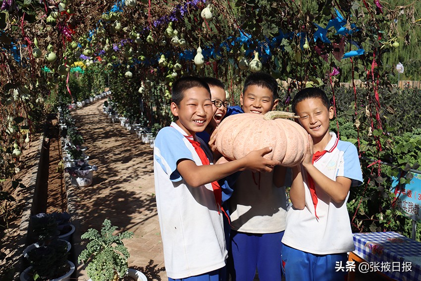 临泽板桥中心小学耕好“责任田”拓展教育新空间