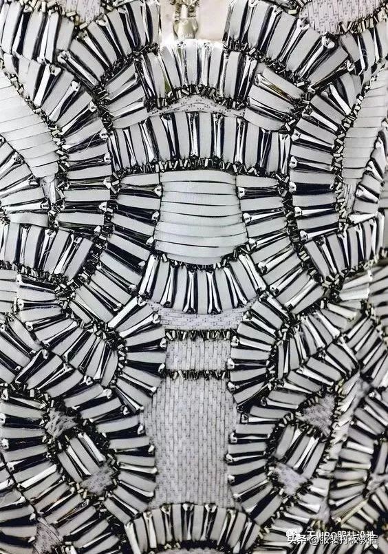 创意面料服装设计案例,服装面料肌理画图教程