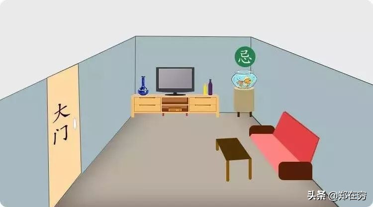 鱼缸摆放位置风水吉位图片,鱼缸怎么摆放布局风水好