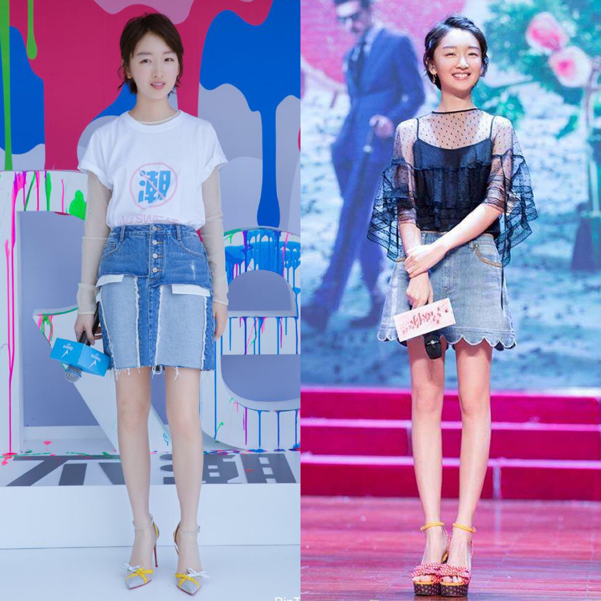 又矮又瘦的身材怎样穿衣搭配？来跟周冬雨学穿搭，时髦又显高