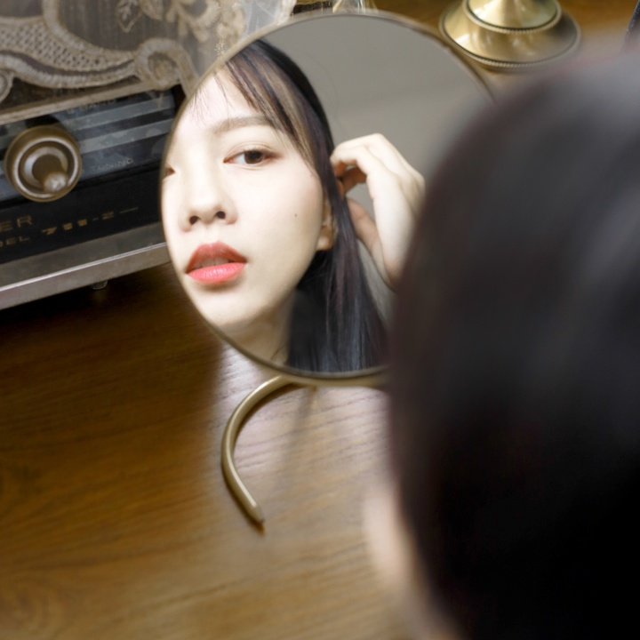 复古可爱女孩室内写真,复古清纯女孩写真