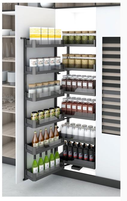 品质极简橱柜,高颜值橱柜五金品牌推荐