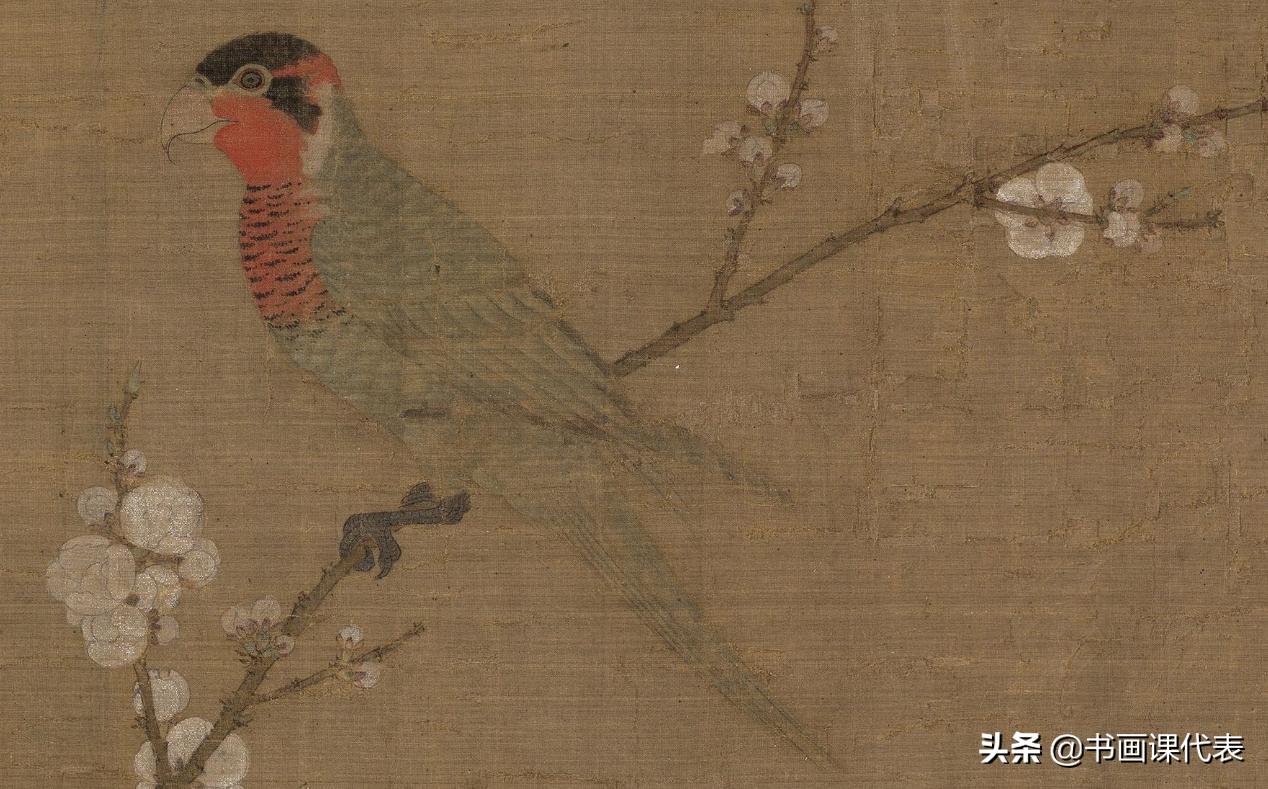 宋徽宗瑞鹤图和五色鹦鹉图,宋徽宗100幅百鸟图