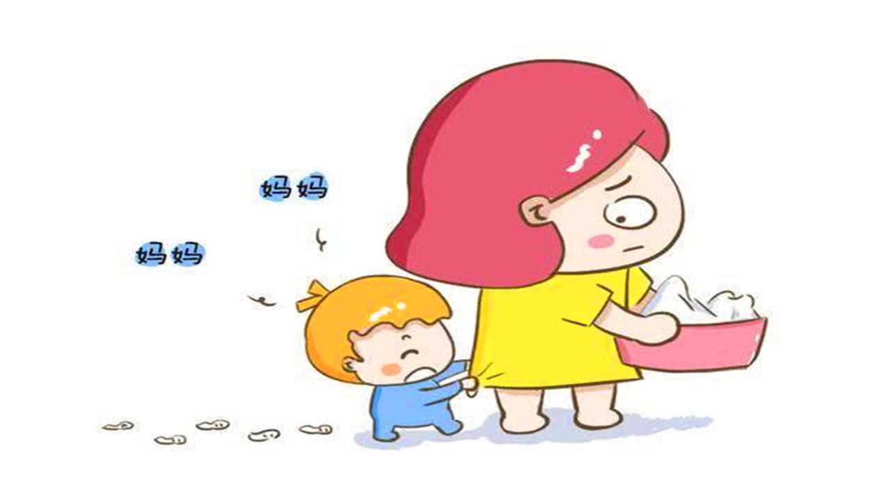 孩子总是粘妈妈怎么回应,孩子黏妈妈说明什么问题