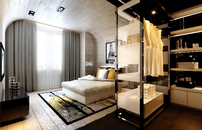 轻奢极简铝框玻璃门图片,玻璃门高级感装饰