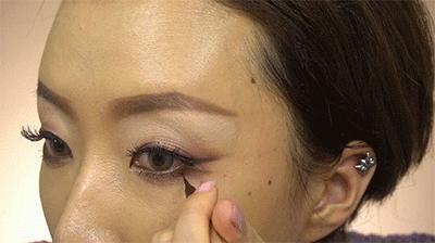 单眼皮狐狸眼妆画法日常,单眼皮大眼妆的画法步骤