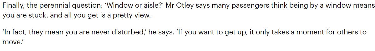 国际航班选座经济舱最佳位置,澳航飞机座位分布图