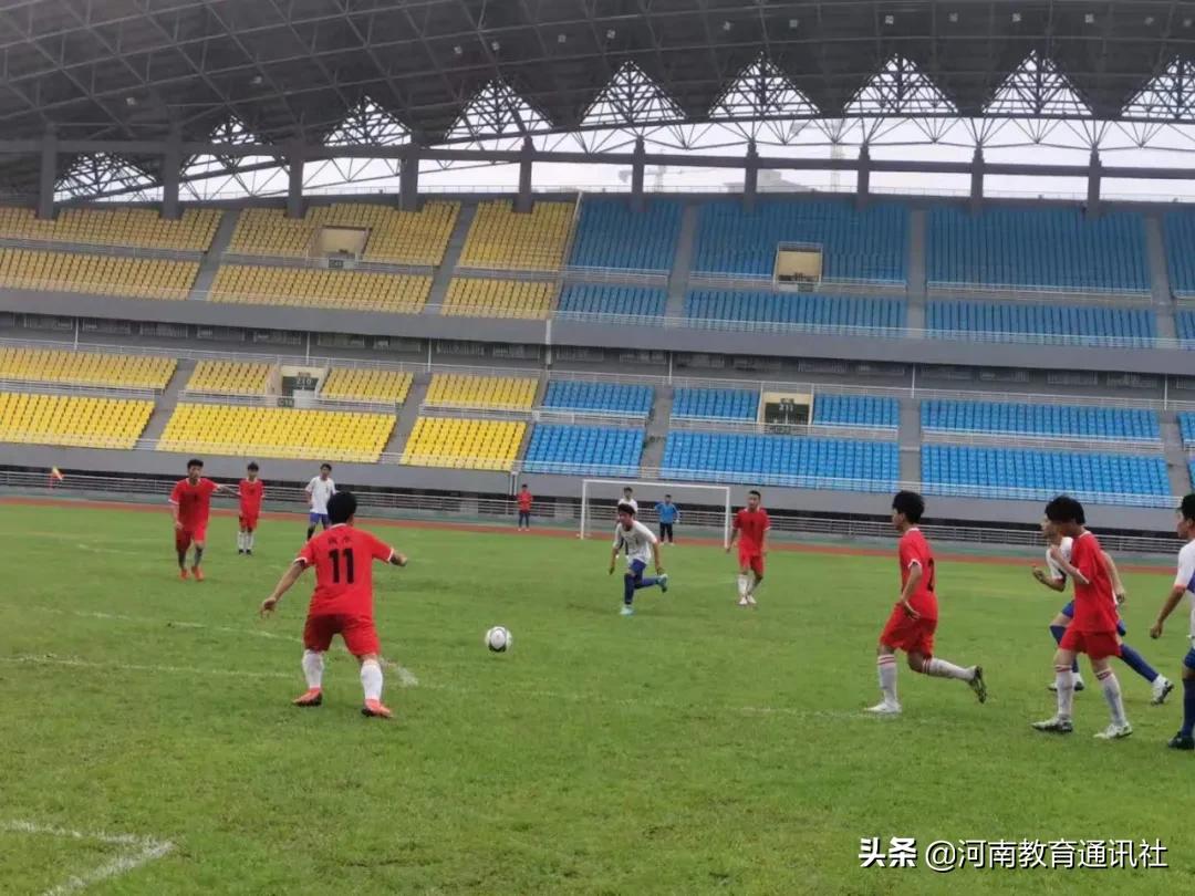 绿茵场上展现青春活力,周口市第四届运动会足球比赛