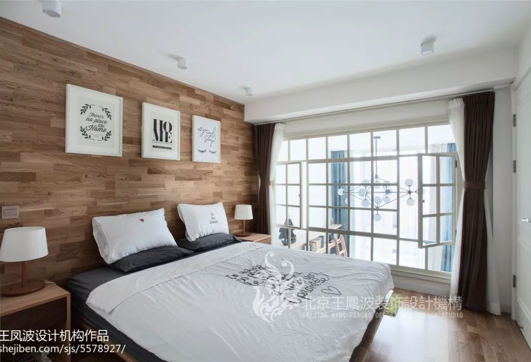 齐齐哈尔卧室装修布局,自己安装木板墙