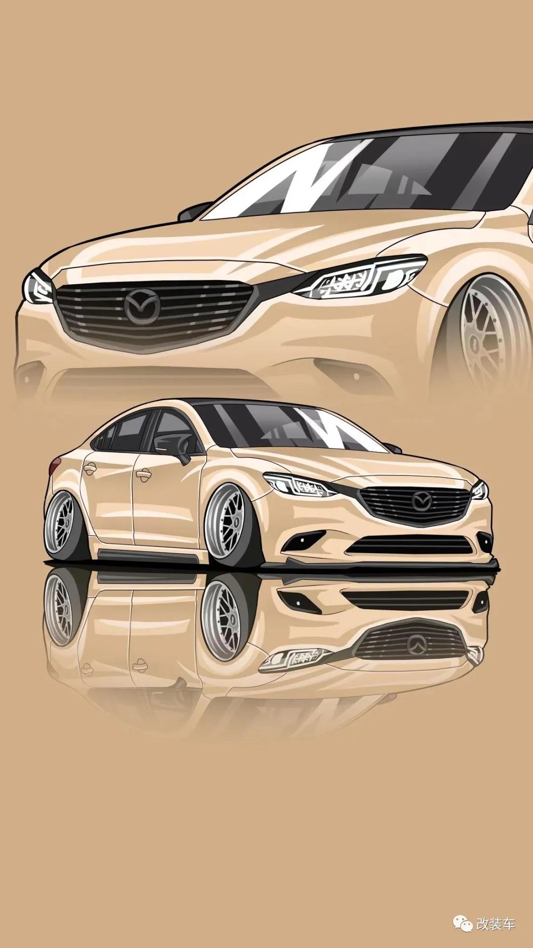 马自达阿特兹2020款豪华改装,2020款马自达阿特兹改装