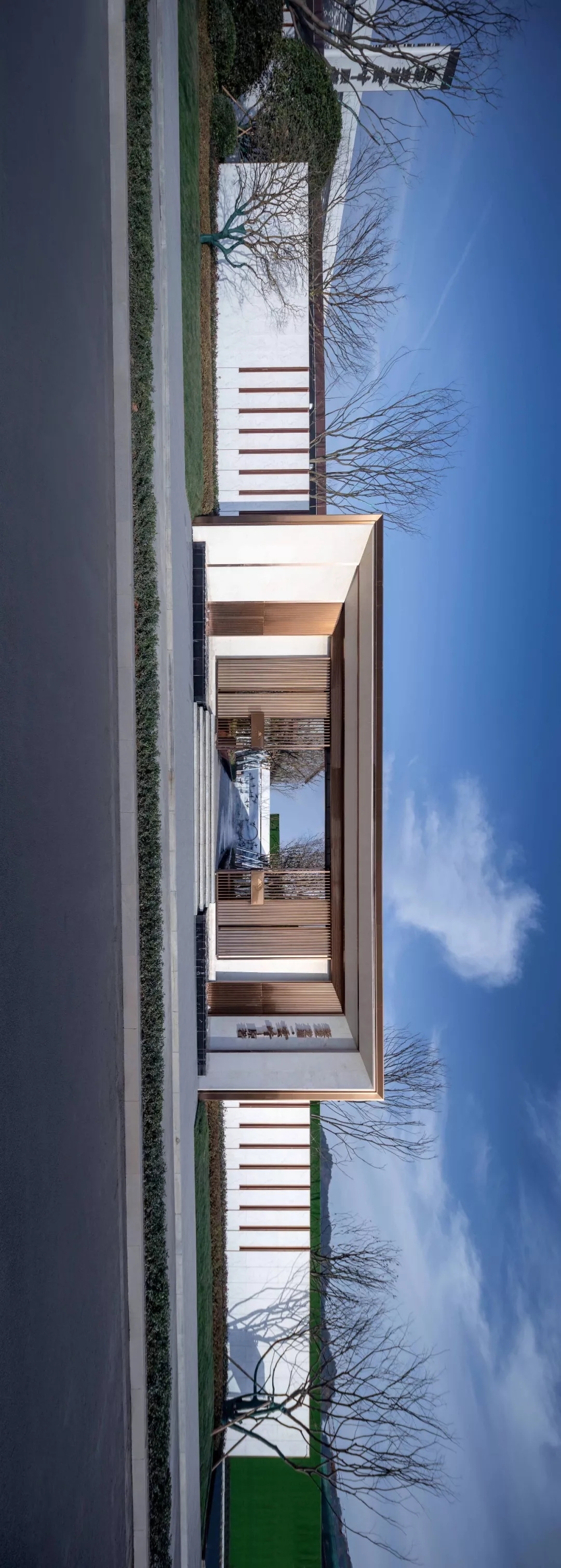 小区大门入口设计二（现代大气简约·新亚洲风格）