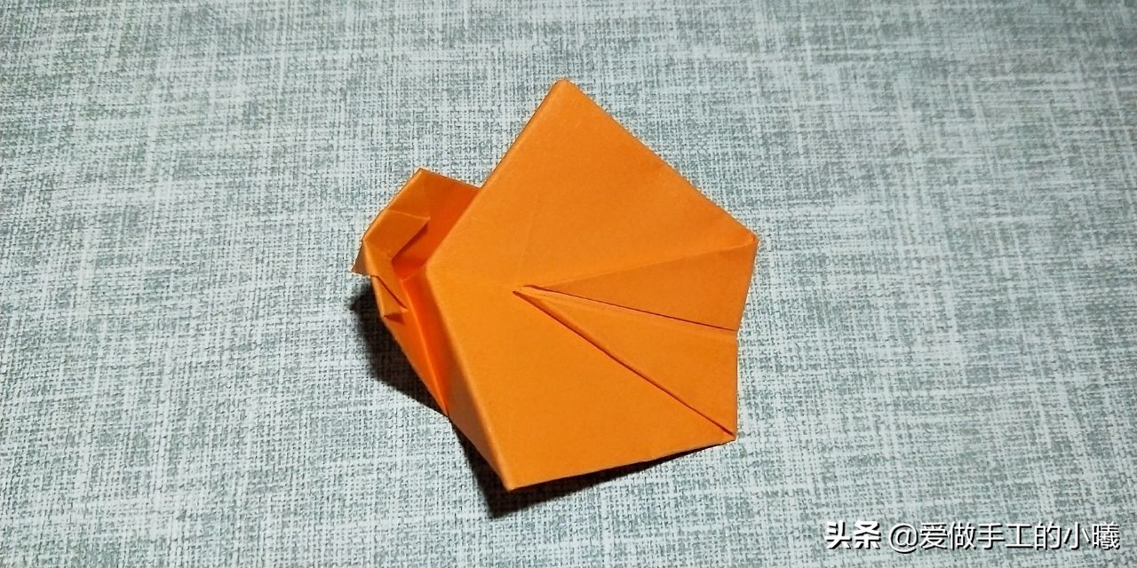 小狗折纸简单折法,简单折纸小狗