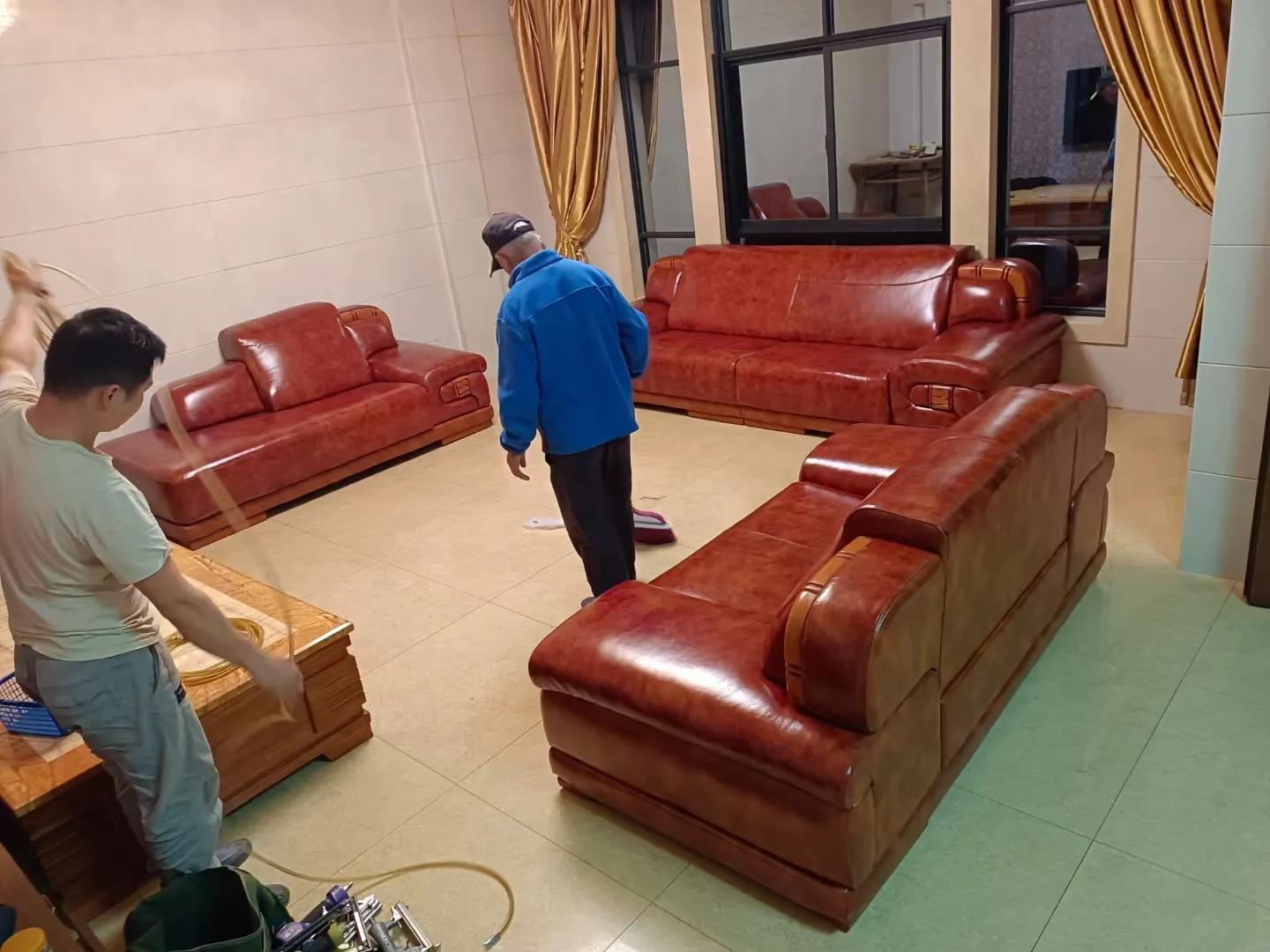 沙发翻新能把沙发改短嘛,沙发翻新客厅