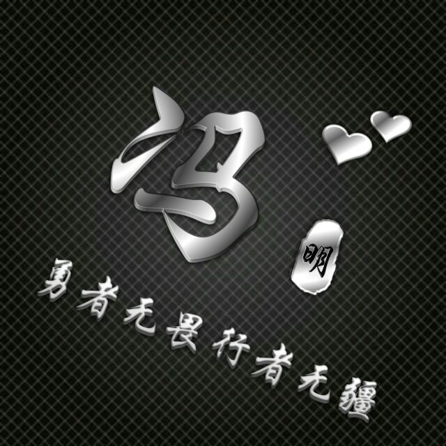 勇者无畏行者无疆姓氏头像,勇者无敌图片头像