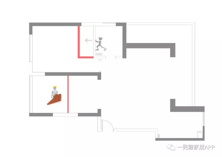 89㎡两房改三房，浴室分离，还做多了一个厨房，什么高难度改造？