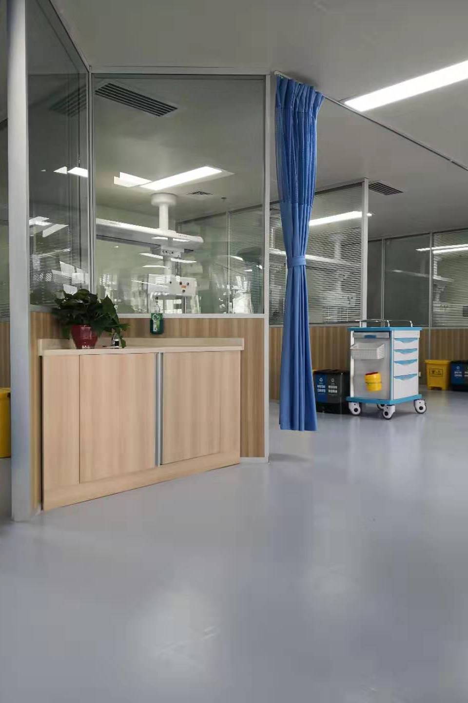 洁福pvc塑胶地板厂家,洁福pvc卷材地板医用