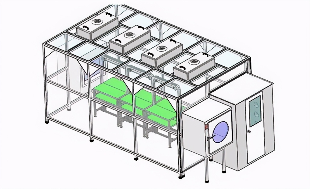 洁净棚的安装过程详解,洁净棚无尘棚制作费用
