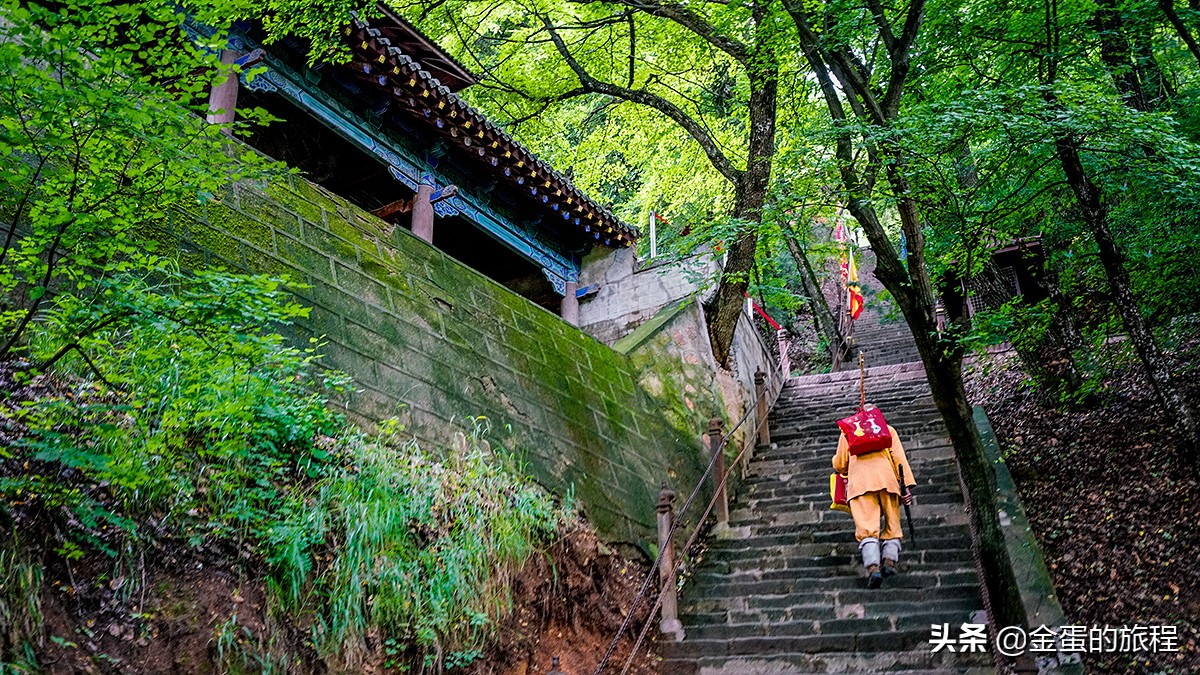 中国道教十大名山崆峒山景点图片,游览崆峒山道观走哪条路线