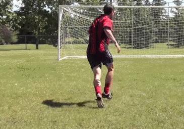 停球地滚球教学,停球高空球