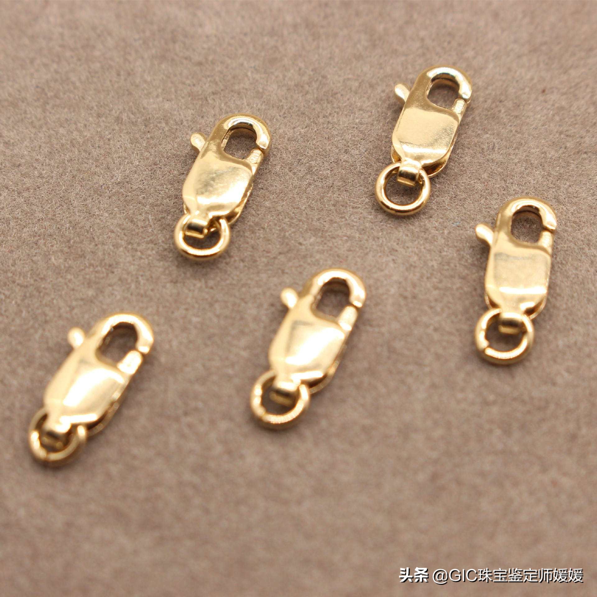 黄金项链扣子使用方法,黄金项链的扣子一般是什么样的