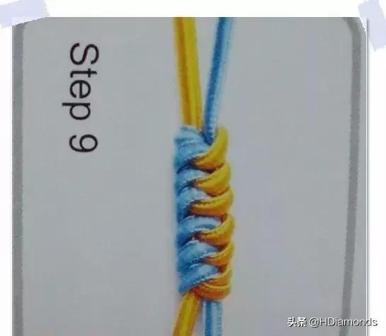 10颗转运珠手绳编法,2021转运珠手绳编法