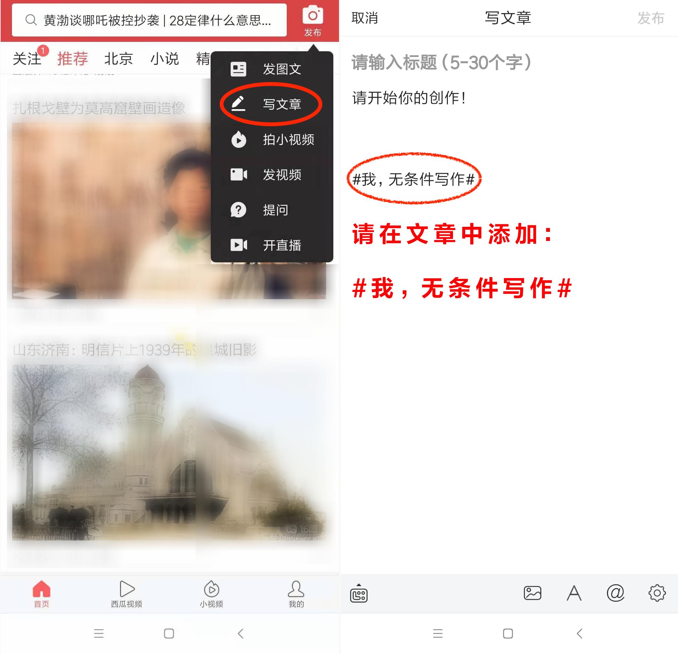 谁说挑小菜的时候不能写文章！|第三场无条件写作日