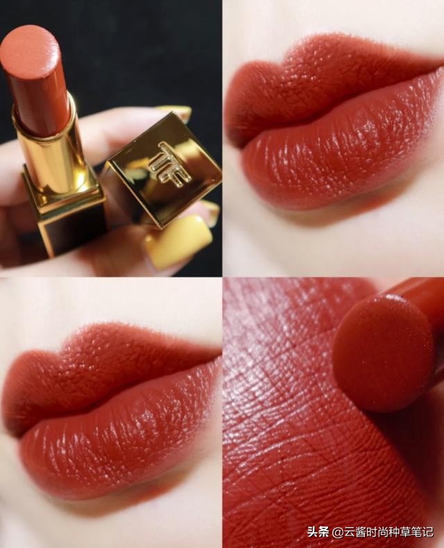 tf细管口红推荐色号24和52,tf口红和香奈儿口红试色对比