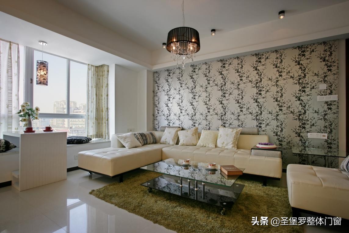 开放式厨房和阳台一体装修图,开放式厨房与书房隔断效果图欣赏