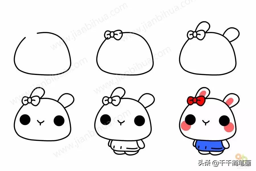 3-6岁儿童动物画入门教程,幼儿园动物画大全最简单