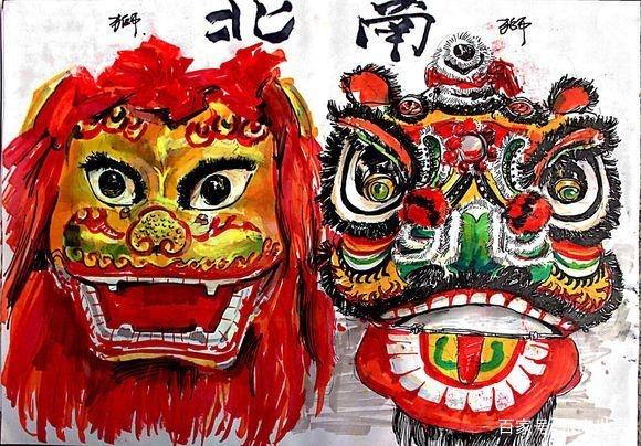 乐高再现中国非遗文化:舞狮还有南北之分?