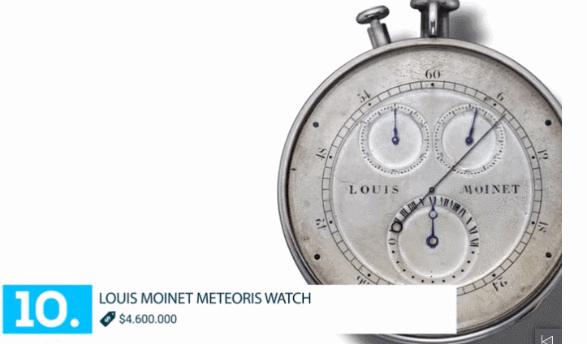 全球最贵的手表排行第一,全球最贵十大手表