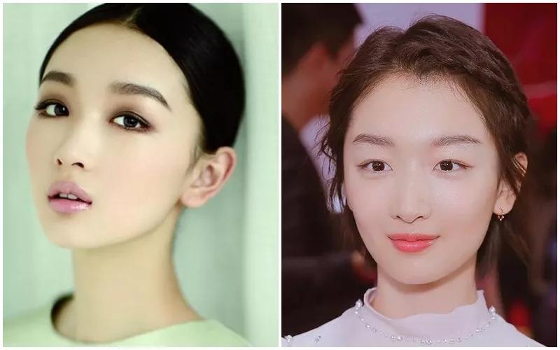 周冬雨过去的小粗腿,小粗腿逆袭