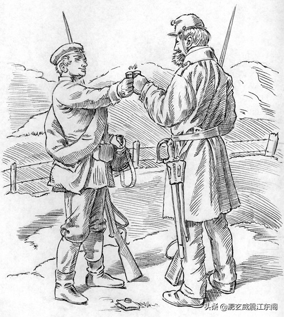 奇葩的停火，只因英德官兵想苟延残喘，不料造成圣诞节休战的由来