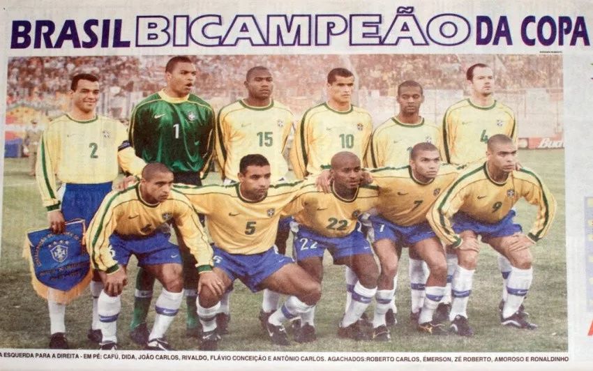 罗纳尔多美洲杯帽子戏法,02年世界杯罗纳尔多华丽过人