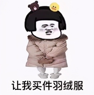 “夺笋啊，羽绒服设计成这样夺笋啊”