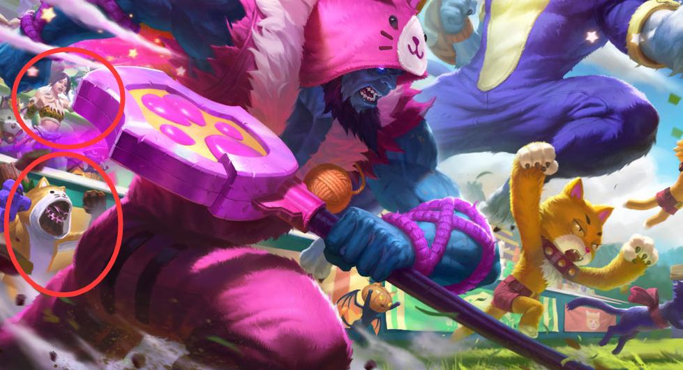 lol猫狗系列皮肤什么时候上线,lol猫狗大战原画