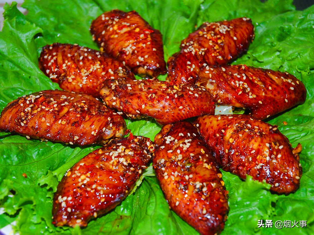 教你做香辣烤翅,怎么用烤箱烤香辣鸡翅
