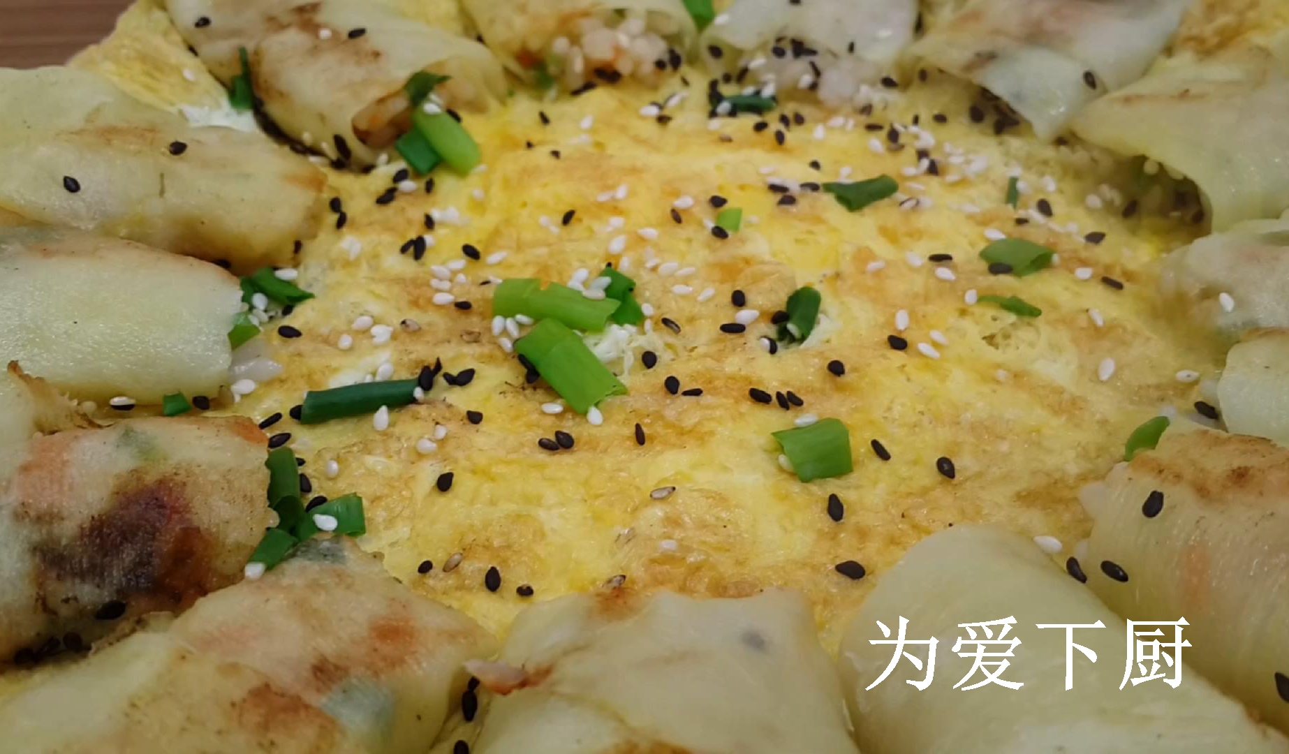 早餐饼简单又好吃做法视频,早餐饼的做法鸡蛋饼