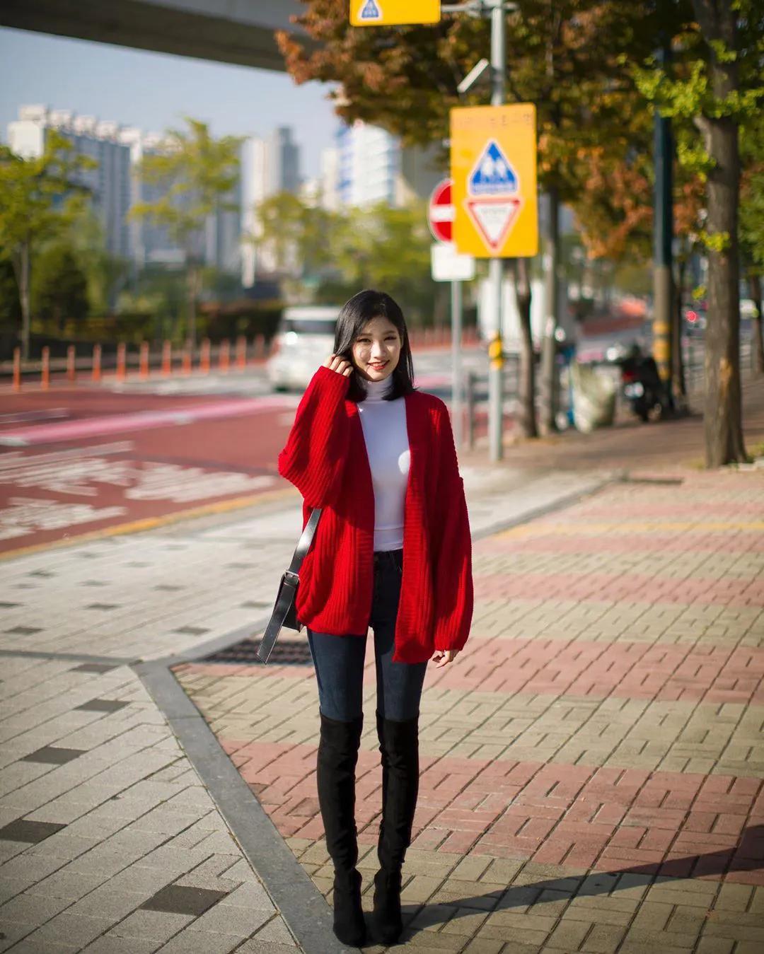 韩国网红模特李熙恩,ins:__leeheeeun__，梦寐以求的纤腰大长腿