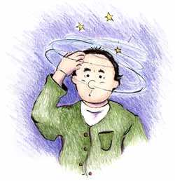 眩晕时头不由自主地摇晃,眩晕左右晃