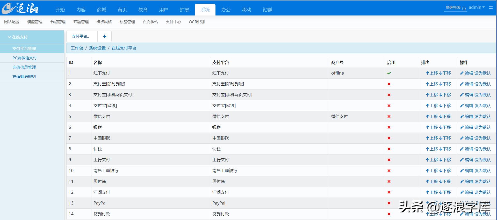 逐浪cms2教学,逐浪cms服务器远程管理