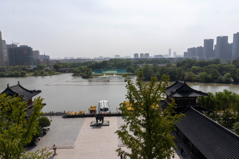 乘着高铁去踏青赏景,乘着高铁游扬州高邮北