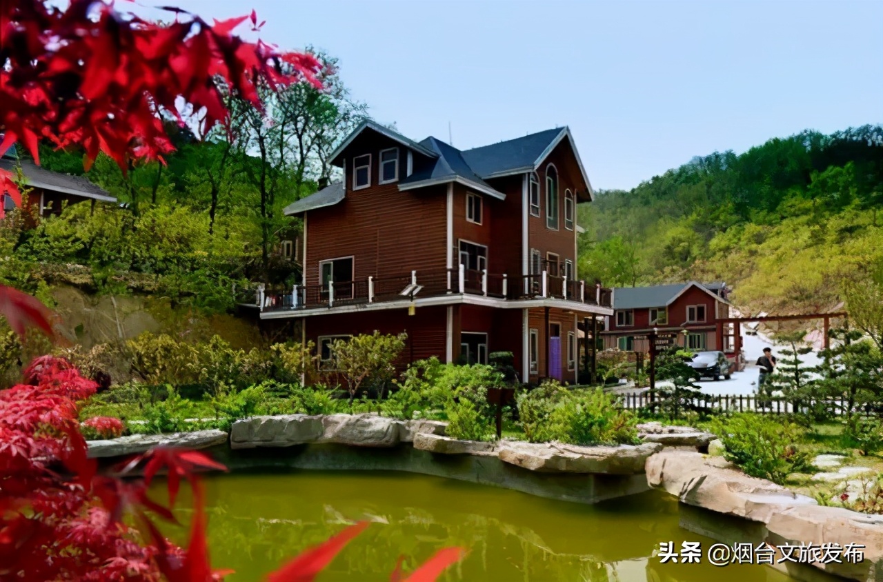 大自然打翻了调色板的唯美句子,烟台自然景点