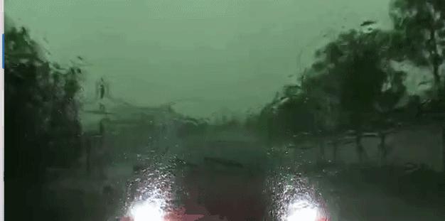 青岛雨天夜间行车视频,青岛冬天开车注意事项