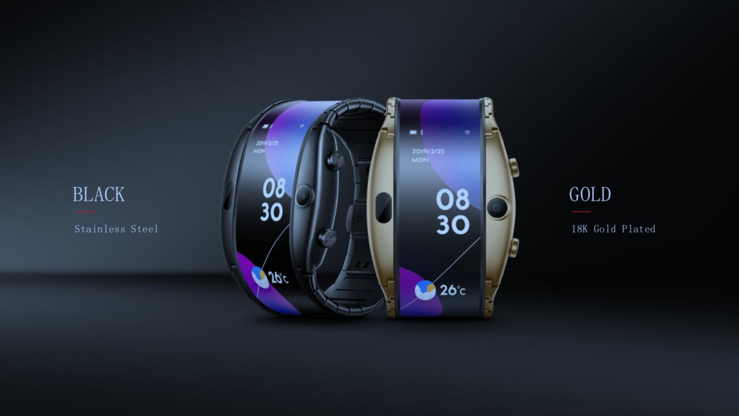 努比亚发布柔性屏产品,努比亚柔性屏腕机有哪些功能